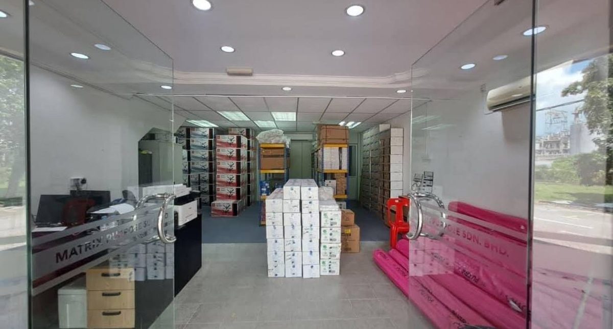Inside Matrix Purpose store